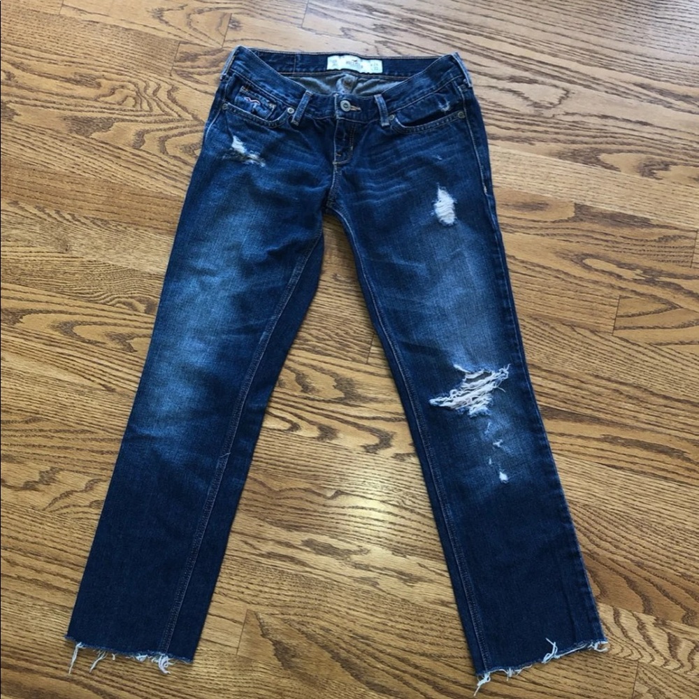 Hollister Distressed Boyfriend Jeans